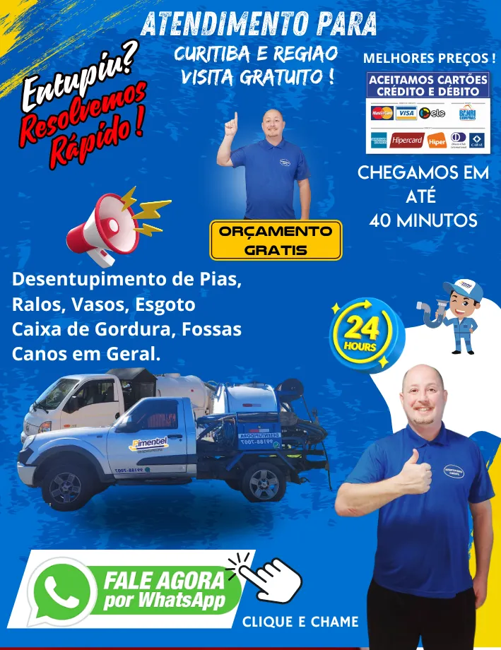 Banner Desentupidora Pimentel